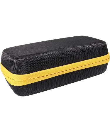 Inhaler Holder Case for Adults and Kids - Black with Yellow Zip | CaseSack - Buy Online on GoSupps.com