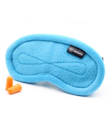 Wild Essentials Infinity Fleece Luxury Sleep Mask - Breezy Blue