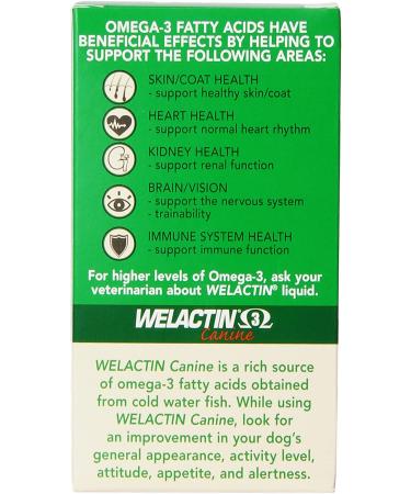 Nutramax Laboratories Welactin Canine Softgel Capsule 120 Count 3-Pack - Buy Online on GoSupps.com