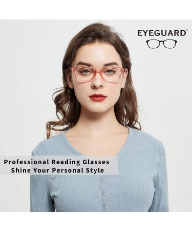 EYEGUARD Reading Glasses for Women - Spring Hinge Dot Pattern Non-Polarized 4 Pack Multicolor 2.5 Diopters | Stylish & Comfortable Eyewear - Buy Online on GoSupps.com