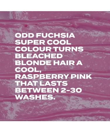 BLEACH LONDON Odd Fuchsia 166g Semi-Permanent Hair Dye - Vibrant Pink Vegan Hair Color - Buy Online on GoSupps.com