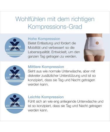 TYTEX White XL Belt - Maximum Stoma & Hernia Support Compression | International Shipping Available - Buy Online on GoSupps.com