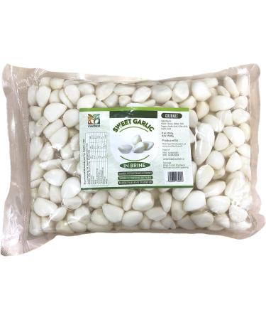 Sweet Garlic Cloves in Brine - 1Kg Bag (Drained Weight) - Buy Online on GoSupps.com