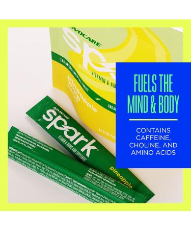 AdvoCare Spark - Energy Drink Mix - Vitamin & Amino Acid Supplement - Supports Energy & Focus - Portable Immune Support - Sugar-Free - Pineapple Whip 14 Stick Packs (3.5 oz) - Buy Online on GoSupps.com