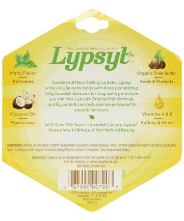 Lypsyl Intense Protection Original Mint Lip Balm 0.10 oz - Soothing & Moisturizing Lip Care for All Skin Types - Buy Internationally - Buy Online on GoSupps.com