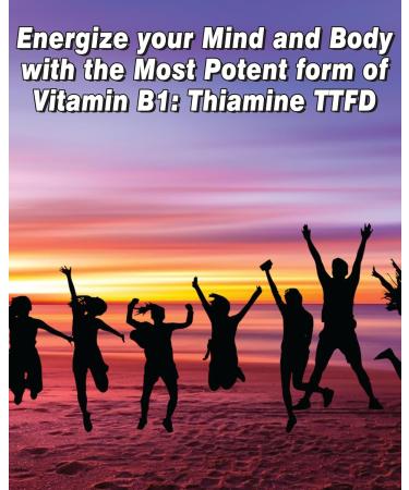 The One Pill Integrative Healing Vitamine B1 Thiamine TTFD Thiamine Tetrahydrofurfuryl Disulfide 50mg-250Capsules Vegan Non GMO No Artificial fillers or Stearate additives. - Buy Online on GoSupps.com