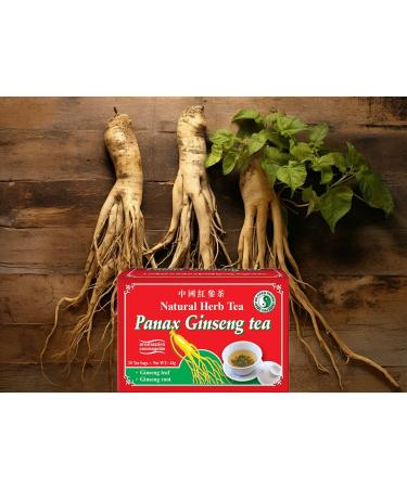 Dr Chen Panax Ginseng Natural Herbal Tea Traditional Root and Leaf Blend 20 Teabags - Buy Online on GoSupps.com
