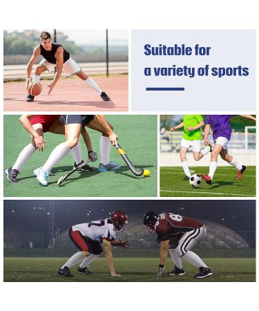 Kasyat Calf Compression Sleeve for Men & Women | Soccer Leg Support Sock | White - Buy Online on GoSupps.com