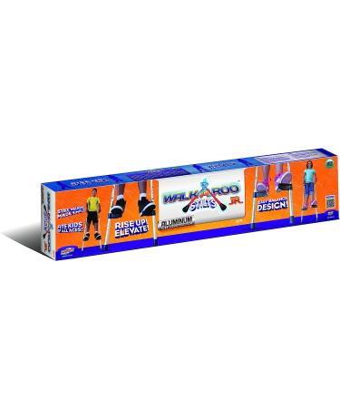 Geospace Walkaroo JR. Lightweight Stilts by Air Kicks | Ergonomic Design | 110 Lbs. Max | Aluminum - Buy Online on GoSupps.com