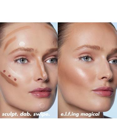 eleven.Halo Glow Liquid Highlighter Wall - Vegan Radiant Skin Champagne Campaign 10ml - International Shipping - Buy Online on GoSupps.com