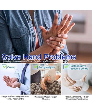 Rehabilitation Gloves Orthoses Stroke Hand Splint Assistive Gloves Training Equipment Minimize Spasticity Right Hand -S - Buy Online on GoSupps.com