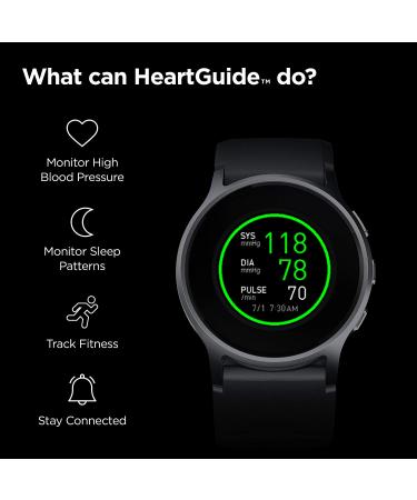 OMRON HeartGuide Smart Watch Blood Pressure Monitor - Large (1 Pack) | Sleep & Activity Tracker - Buy Online on GoSupps.com