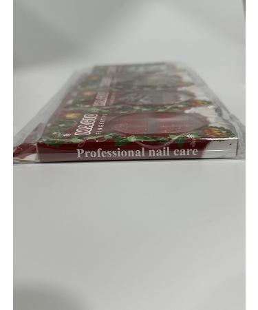 96 Piece Christmas Coffin False Nails | Ebanku Acrylic Press-On Nail Kits with Glue Tabs & Holiday Designs - Buy Online on GoSupps.com