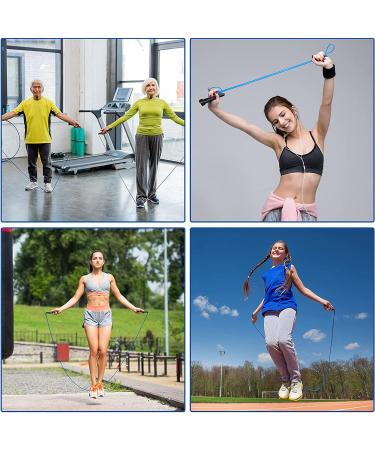 Buy Kinzio Jump Rope - Non-Slip Adjustable Speed Rope for Fitness Boxing & CrossFit for Adults & Children - Ideal for Sport & Leisure - Ships Worldwide - Buy Online on GoSupps.com