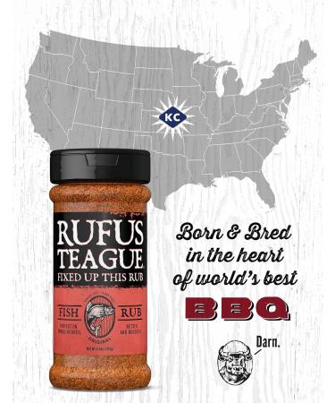 Rufus Teague Rub Fish 6.8 oz - Buy Online on GoSupps.com