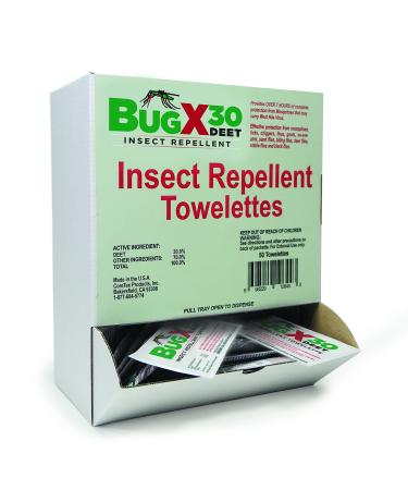 Insect Repellent Towelettes (50 Pack)