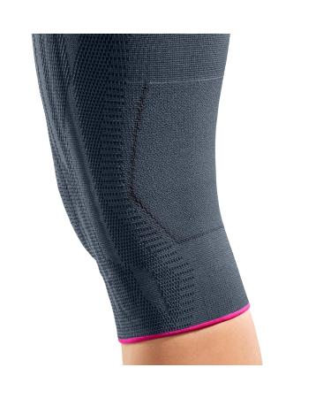Medi Genumedi Knit Knee Support Compression Sleeve IV Silver for Men & Women - Best Pain Relief & Support - Buy Online on GoSupps.com