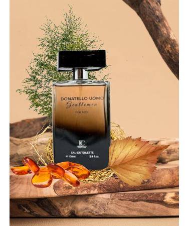 Donatello UOMO Gentleman For Men Amber Woody fragrance for Men. Eau de Toilette Cologne 3.4 Oz EDT Spray - Buy Online on GoSupps.com