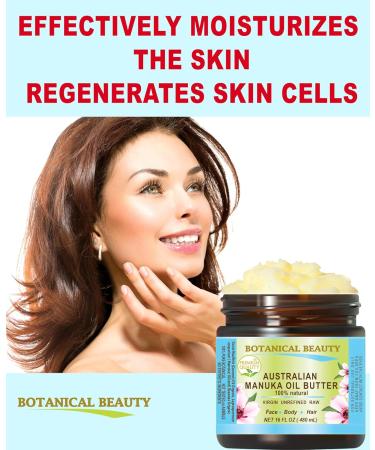 Botanical Beauty MANUKA OIL BUTTER Australian RAW VIRGIN UNREFINED for Face Body Hair. Dry Skin Cracked Hands with Cocoa Cacao Butter and Manuka Honey Essential Oil (4 Fl Oz) 4 Fl Oz (Pack of 1) - Buy Online on GoSupps.com