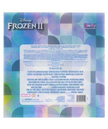 Townley Girl Disney Frozen 2 Non-Toxic Peel-Off Nail Polish Set for Girls Kids - 18 Pcs with Glittery Colors, Opaque Shades, Nail Gems - Ideal for Parties, Sleepovers, and Makeovers - Buy Online on GoSupps.com
