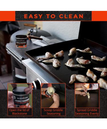 Blackstone 2-IN-1 Griddle & Cast Iron Seasoning Conditioner 6.5 OZ - Food Safe Cleaner & Conditioner - Buy Online on GoSupps.com