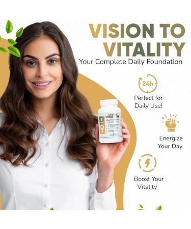 Superior Formulas LLC High Potency Multivitamin with AREDS2 Nutrients Physician-Formulated Daily Supplement with Lutein Zeaxanthin Zinc Vitamin C & E Methylated B Vitamins 3rd Party Tested - Buy Online on GoSupps.com