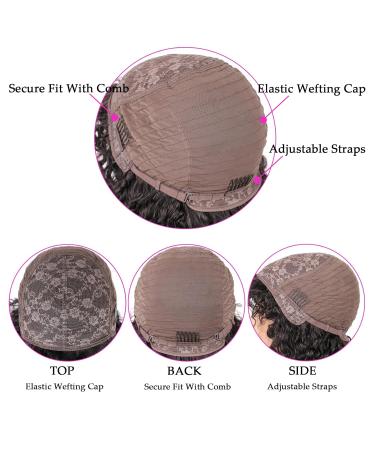 Wigs for Women With Bangs - 10inch - water bob wig - Buy Online on GoSupps.com