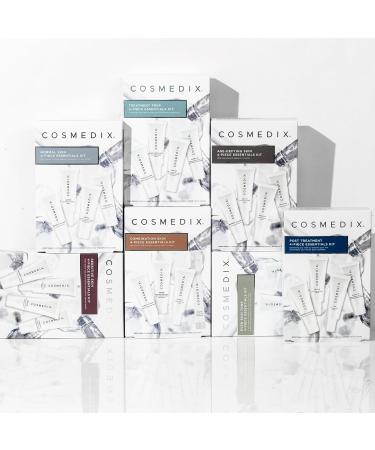 COSMEDIX Starter Kit | Four-Piece Travel Size Kit | Features Bestselling Skin Solutions | Includes Gentle Face Cleanser Skin Treatment Serum Exfoliator & Moisturizer All Skin Types Cruelty Free 1 Count Treatment Prep fr  - Buy Online on GoSupps.com