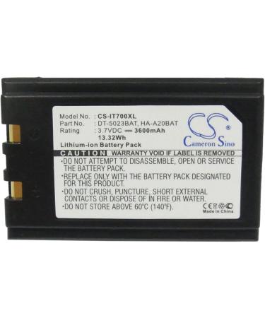 Replacement Battery for Casio Cassiopeia IT-700 M30 | 3600mAh/3.7V | Compatible Parts: 21-58236-01 6140-01-499-7364 CA50601-1000 DT-5023BAT | International Shipping Available - Buy Online on GoSupps.com