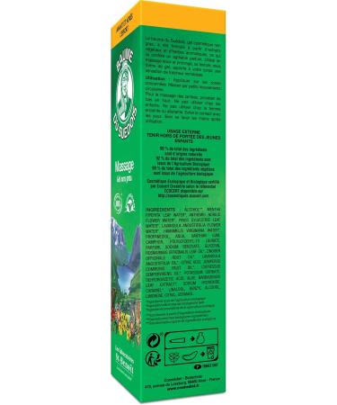 Saint Benedict Organic Swedish Balm Massage Gel Formula Based on Herbal Extracts and Aromatic Herbs For Wellness and Re - Buy Online on GoSupps.com