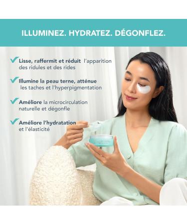 FOREO Eye Revive IRIS 2 Set - Masseur yeux drainage lymphatique + Masque yeux hydrogel hydratant 60 pc- Soin contour anti-cernes et poches - Soin contour Rose - Buy Online on GoSupps.com