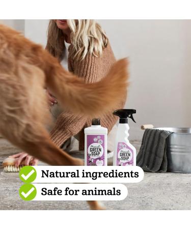 Marcel's Green Soap - All-purpose Spray Lavender & Rosemary - Cleaning Spray - 100% Eco friendly - 100% Vegan - 97% Biodegradable - 500 ML - Buy Online on GoSupps.com