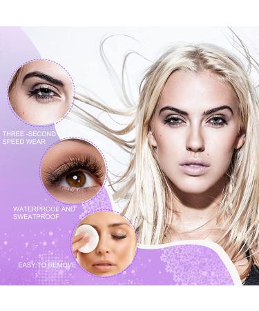 Reusable Self Adhesive Eyelashes - Easy to Apply, Waterproof False Lashes + 2 Tweezers - Thoughtful Gift for Women - 4 Pairs (Fresh Style) - Buy Online on GoSupps.com