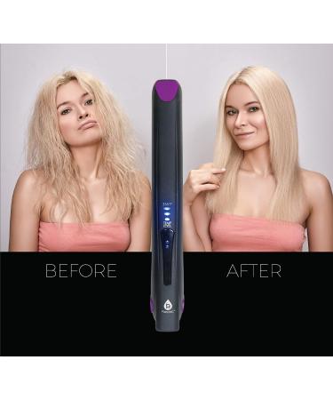 Pursonic USB Rechargeable Mini Cordless Hair Straightener - Professional Salon Quality - Buy Online on GoSupps.com