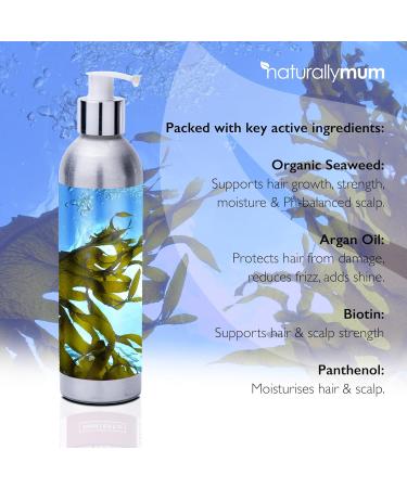 Naturally Mum Hair Repair Conditioner | Natural Seaweed & Biotin for Dry Scalp & Thinning Hair - Sulfate Free Lavender | 8.8 fl oz - Buy Online on GoSupps.com