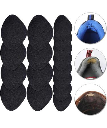 ZSRVAJ 16 Pcs Shoe Heel Repair Heel Repair Patch Self-Adhesive Shoe Repair Patch for Most Types of Shoes Shoe Heel Repair Kit for Sneaker Leather Shoes and High Heels (Black) - Buy Online on GoSupps.com