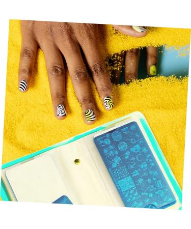 HAPINARY Nail Stencil Card Holder Nail Art Storage Bag Nail Stamp Plate Holder Nail Stamping Kit Nail Art Plate Bag Nail Plate Bag The Pet Hot Stamping Bag Steel Plate 14.5x10.5cm As Shown 1 - Buy Online on GoSupps.com