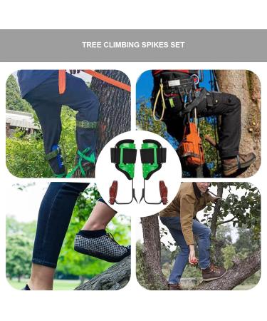 Premium Tree Climbing Lag Set - Essential Tools for Electricians & Outdoor Fruit Picking | Washable & Removable Foot Plugs - Buy Online on GoSupps.com