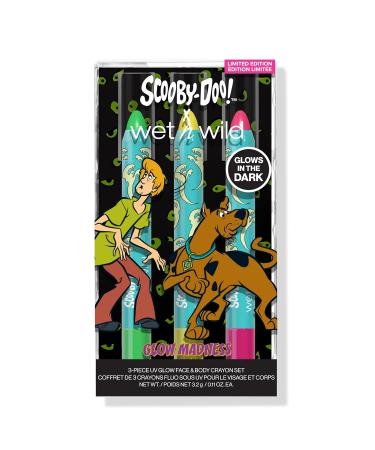 Buy Wet n Wild Scooby Doo Collection Glow Madness - 3-Piece UV Glow Face & Body Crayon Set | International Shipping - Buy Online on GoSupps.com