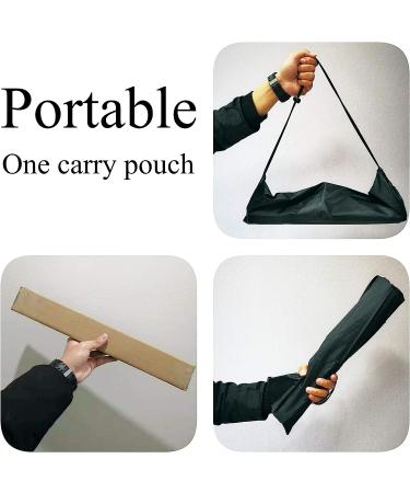 Adjustable Steel Tent Poles Set of 2 - Black | Replacement Rods for Tarp Canopy Camping - Buy Online on GoSupps.com