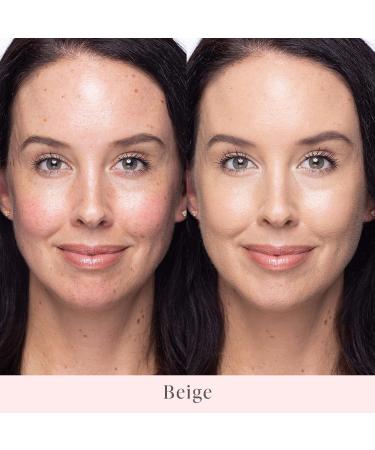 Mally Beauty Stress Less Performance Foundation - Beige | Buildable Medium to Full Coverage Liquid with Niacinamide | Lightweight Formula for Brightened and Hydrated Skin | Satin Finish 03 Beige - Buy Online on GoSupps.com