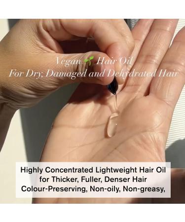 NORMADENSE Salon Vegan Hair Oil Strengthening Thickening hair oil Fortifying hair capsules for Normal to Thin-Looking Hair. Thicker Fuller Hair Serum with Argan Oil Biotin & Hair Vitamins - Buy Online on GoSupps.com
