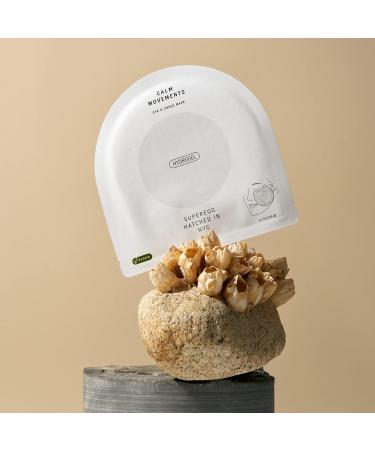 SUPEREGG Calm Movements Eye & Cheek Mask - Hydrogel for Plump Silky Skin with Centella Asiatica & Hyaluronic Acid | International Shipping - Buy Online on GoSupps.com