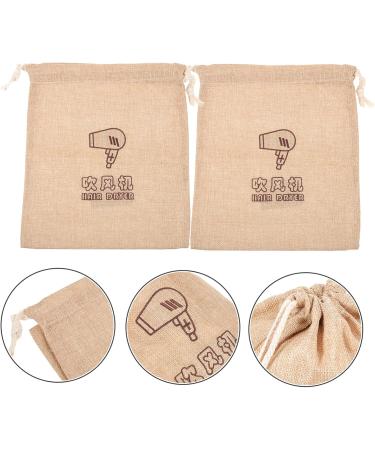 Healeved 6 Pcs Hair Dryer Storage Organizer Hair Dryer Bags Hair Tool Bag Blow Dryer Retractable Cord Cloth - Buy Online on GoSupps.com