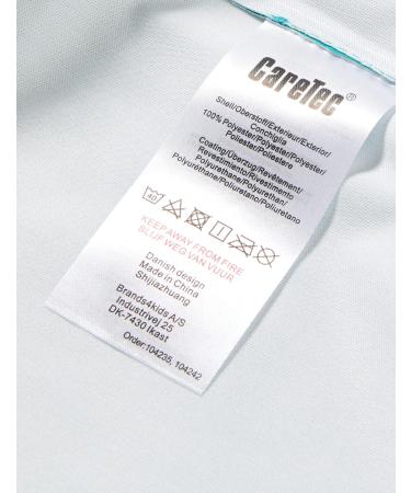 CareTec Kids Rain Jacket PU Waterproof Turquoise Blue (Size 86) - Buy Online on GoSupps.com