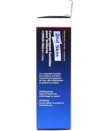2nd Skin Moist Burn Pads Medium - 4-Count (2 x 3 Inches) - Buy Online on GoSupps.com