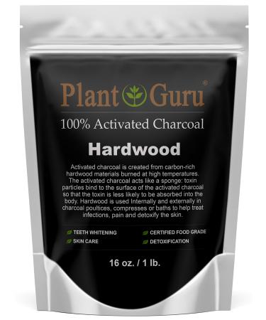 Activated Charcoal Powder 1 lb. HARDWOOD - Food Grade Kosher Non-GMO - Teeth Whitening, Facial Mask and Soap Making. Promotes Natural Detoxification and Helps Digestion - Buy Online on GoSupps.com