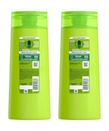 Garnier Fructis Fortifying 2-in-1 Shampoo & Conditioner for Stronger-Looking Hair | Vegan & Paraben-Free | 22 Fl Oz (2 Pack) - Buy Online on GoSupps.com