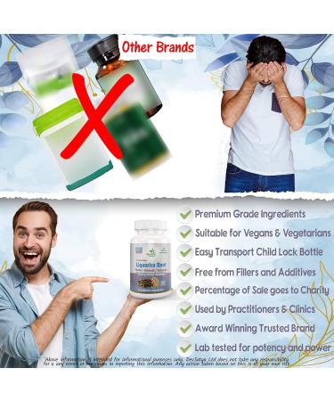 Ayushya Liquorice Root Capsules - 60 Natural Capsules with Yastimadhu, Mulethi, Jethimadh - Buy Online on GoSupps.com