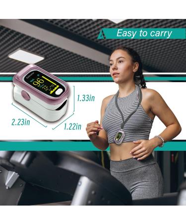 Buy Pulse Oximeter Fingertip - Accurate Oxygen & Heart Rate Monitor with OLED Screen | Fast SpO2 Reading | Ideal for Sports & Aviation | Ships Internationally - Buy Online on GoSupps.com